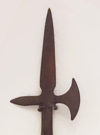 Halberd antique head