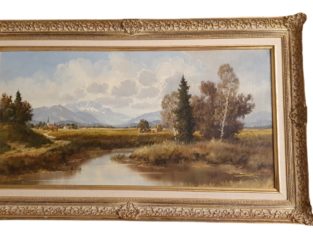 Ölgemälde – Landschaft – Künstler: E. Göb