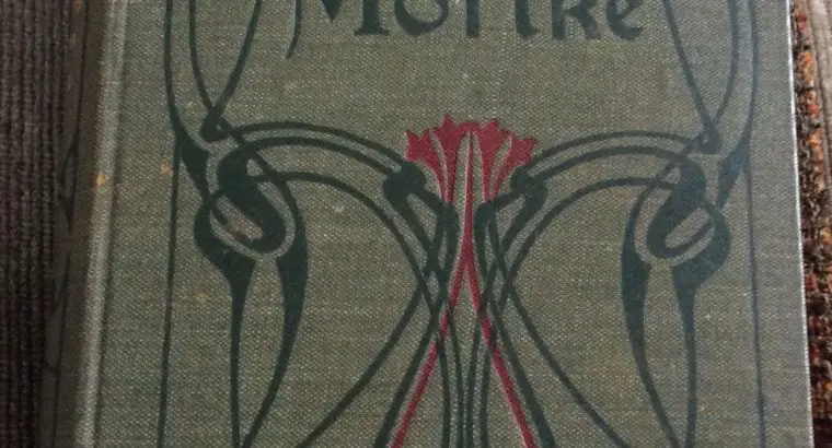 Buch Mörikes sämtliche Werke  and 1 mit persönlicher Inschrift des Dichters