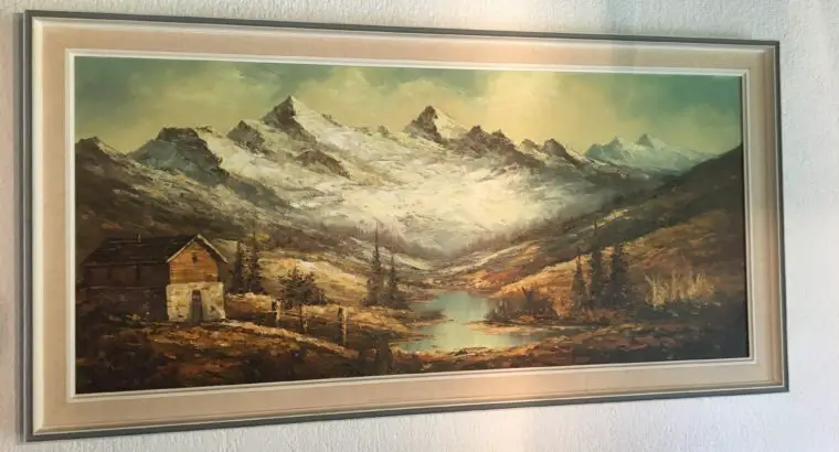 Landschaftsgemälde